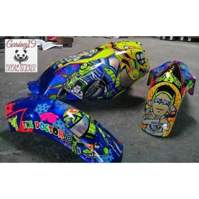 Decal motor RX KING FULL BODY