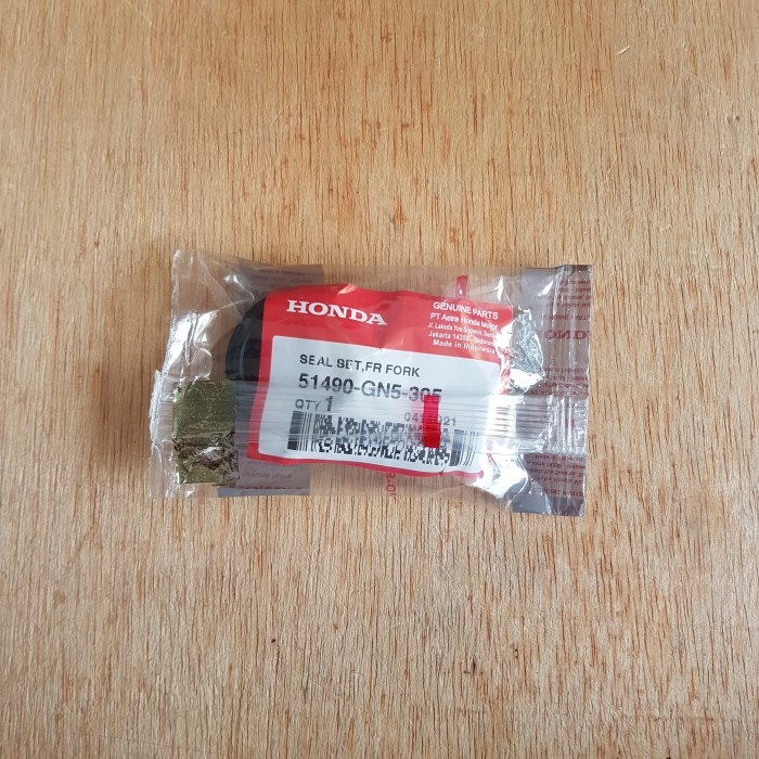 SEAL SHOCK SOK SKOK DEPAN GN5 GRAND/SUPRA 51490-GN5-305 ORIGINAL AHM