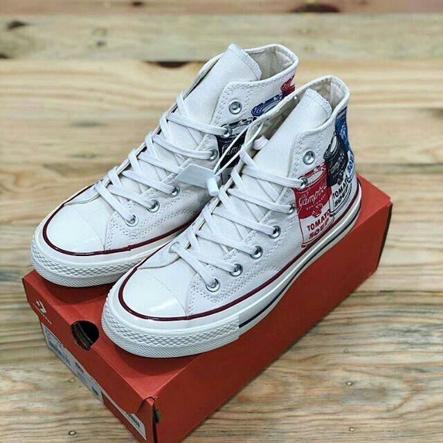 SEPATU CONVERSE 70S HI X ANDY WARHOLL SOUP TOMATTO