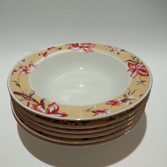 PIRING MAKAN SOP (SANGO KERAMIK)