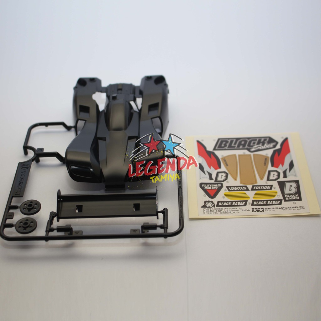 Body Black Saber Tamiya Mini 4WD - Original