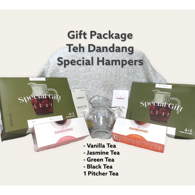 TEH DANDANG SPECIAL GIFT FREE TEKO KACA/SPECIAL HAMPERS TEH DANDANG