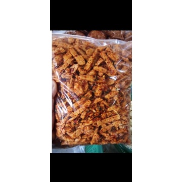 

[ Eatcabe ] Basreng stik pedas daun jeruk 250g | Snack Cemilan