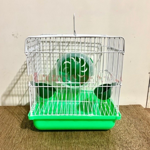 Kandang Hamster H04 Rumah Hewan Sugar Glider Full Aksesoris Pets Box