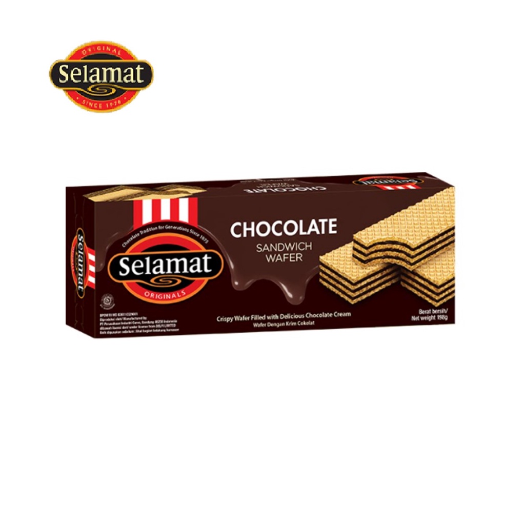 

Selamat Wafer Coklat // Vanilla Ktk 198g