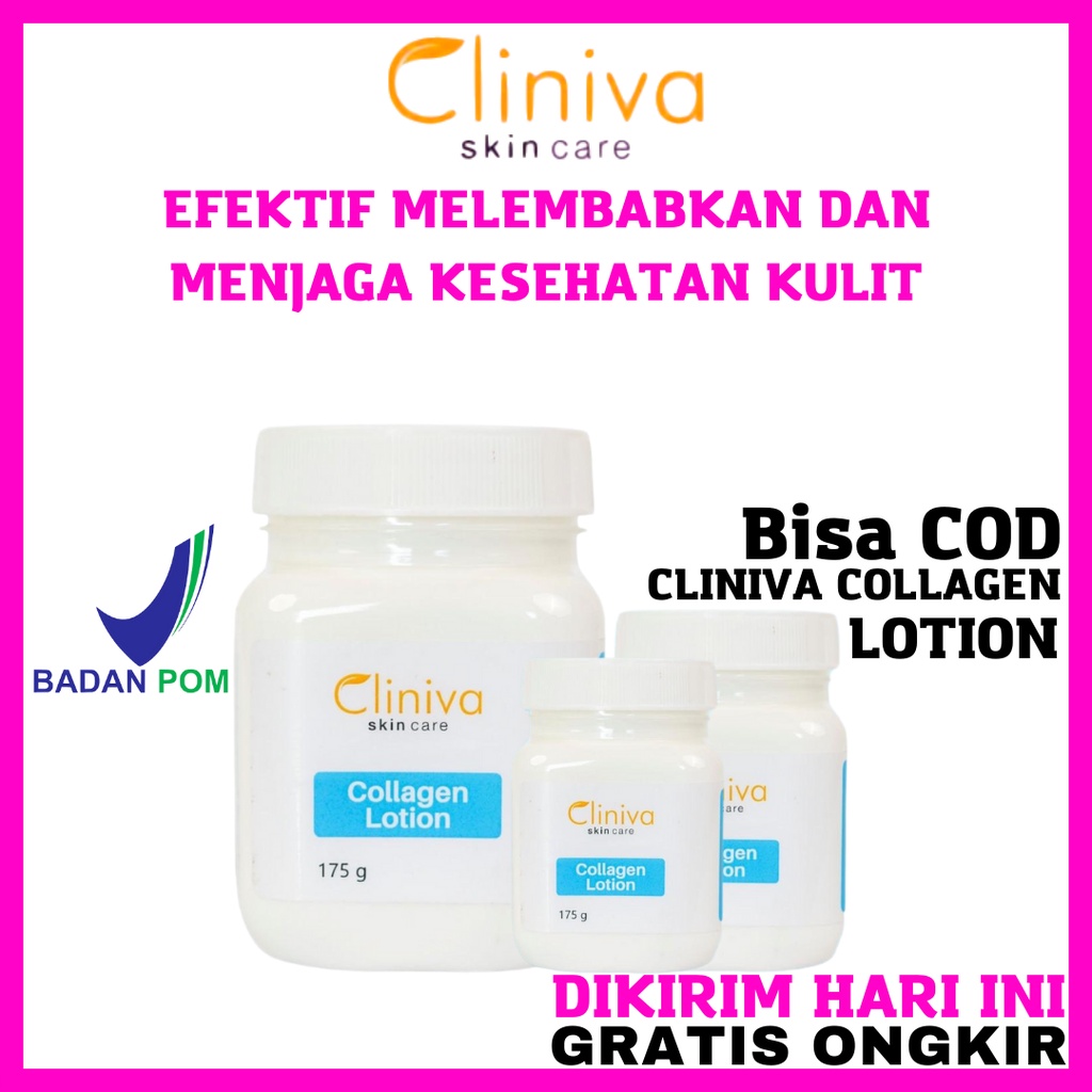 CLINIVA COLLAGEN LOTION CLINIVA SKINCARECCOLAGEN HANDBODY LOTION AISH SKINCARE BISA COD 100% ORIGINA