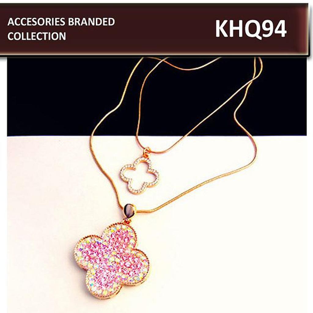 Kalung fashion wanita , Kalung LV, kalung import