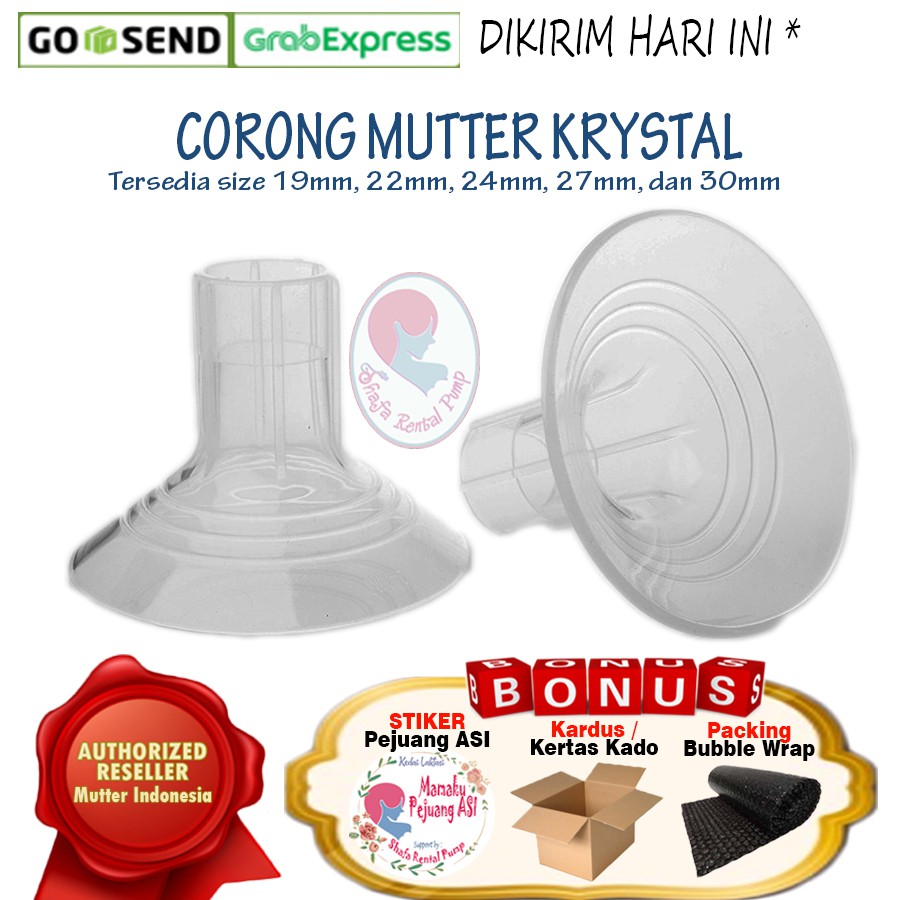 Corong Mutter Krystal / Sparepart Mutter Krystal