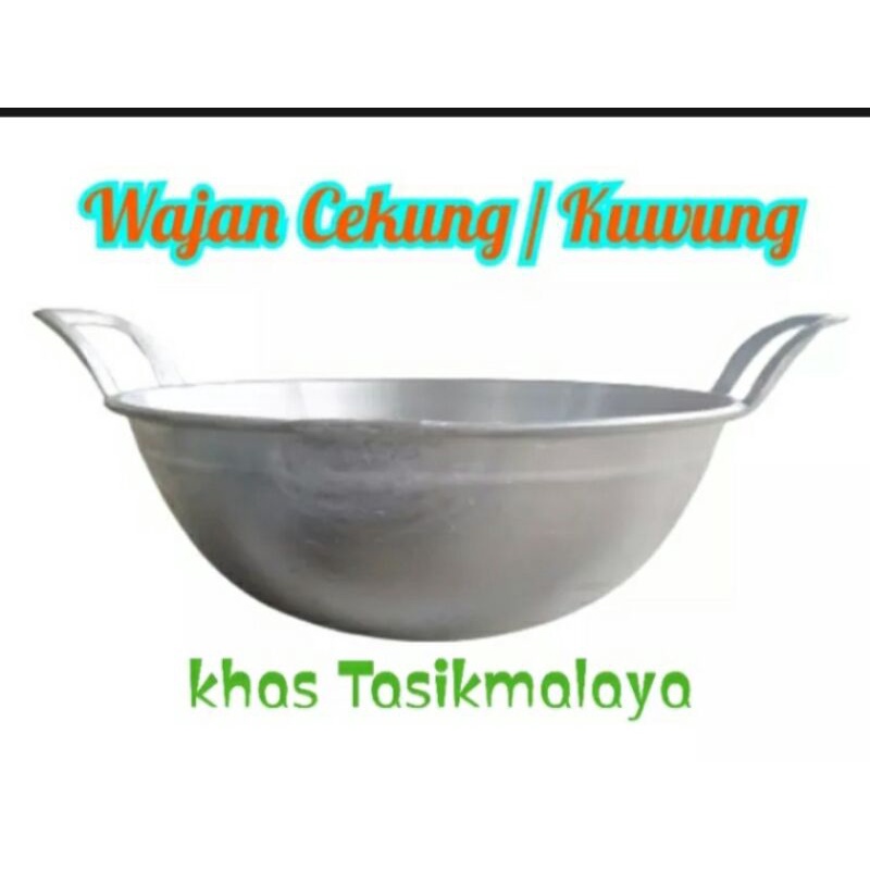 Wajan Jumbo besar Cekung no 24 penggorengan jumbo anti pecah tebal