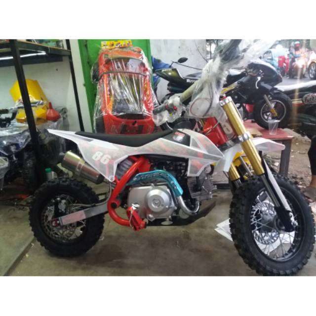Motor Mini Trail 50cc mesin asli