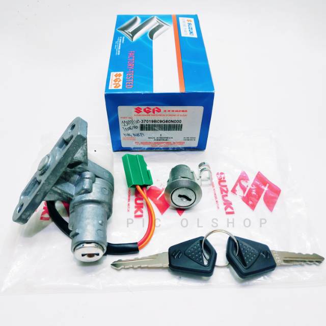 Kunci Kontak Set NEX, NEX FI Produk Original Suzuki SGP 100%    37019B09G60N000