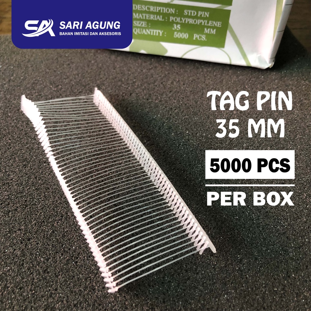 

TAG PIN (DUS | 5.000 PCS) REFILL TAG GUN STD PIN HANGTAG LABEL