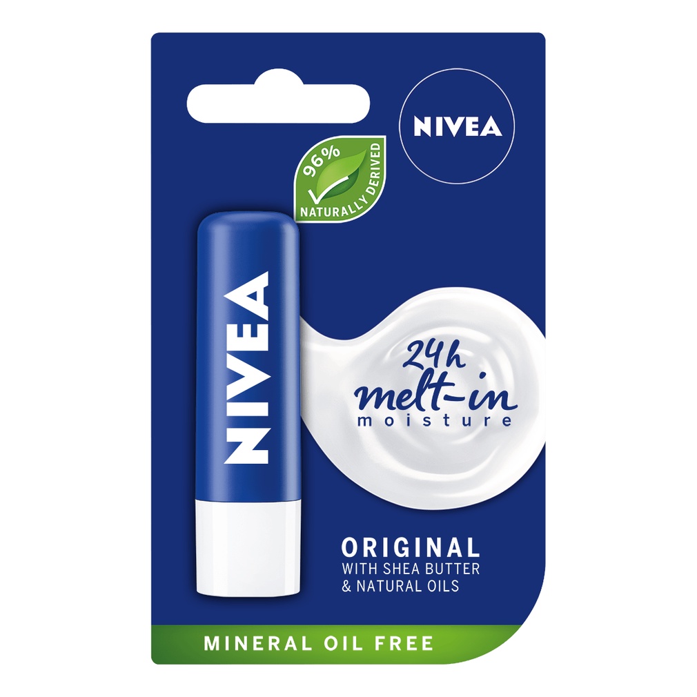 NIVEA LIP BALM 24h MELT-IN MOISTURE