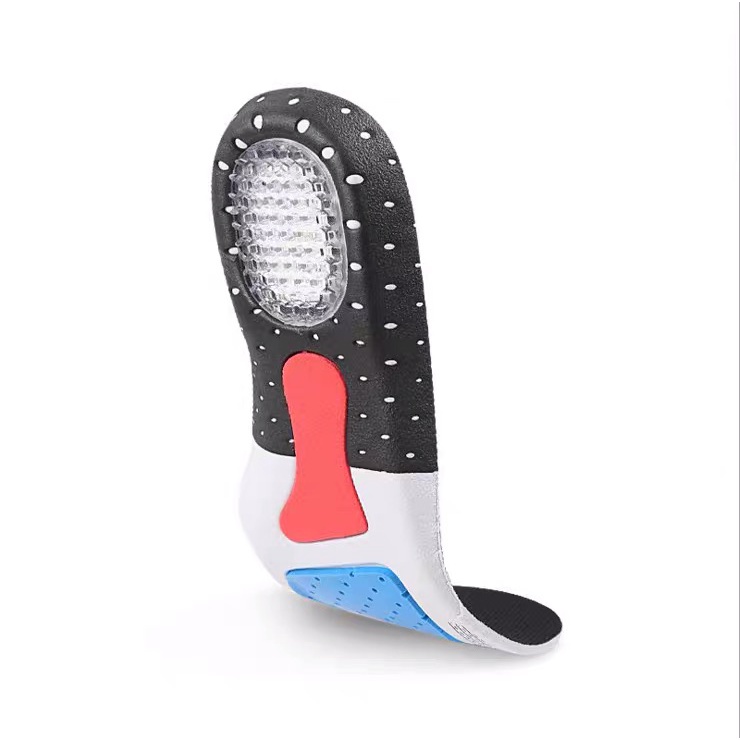 LUCKYMALL Shoe Pad Silicone Alas Kaki Sepatu Gel Insole Empuk Sepatu Sneaker Anti Bau Dalam Shock Absorb Orthotic