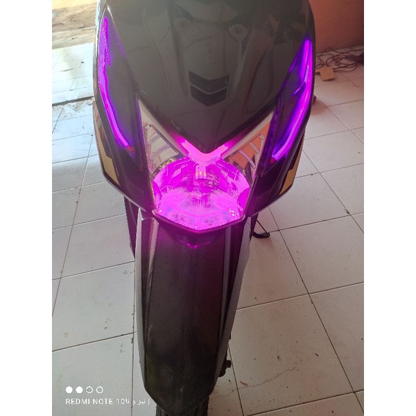 PAKET LAMPU ALIS FLEXIBLE 45 CM PLUS DEMON 6 TITIK X 2 (SEPASANG)