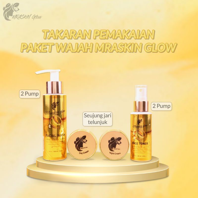 TERMURAH mraskin glow whitening dan acne  BPOM