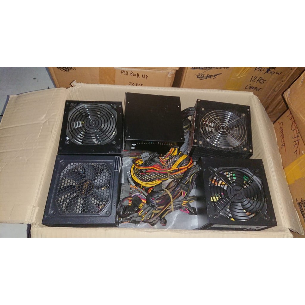 PSU Power Supply 600 Watt pure Merk Campur