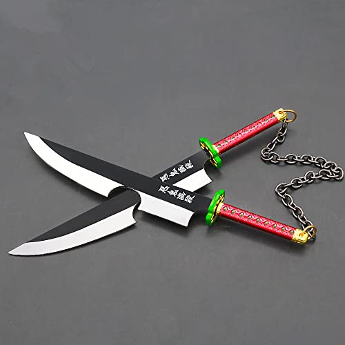 (COD) PEDANG UZUI TENGEN KIMETSU NO YAIBA / PEDANG ANIME DEMON SLAYER UZUI TENGEN TWIN SWORD