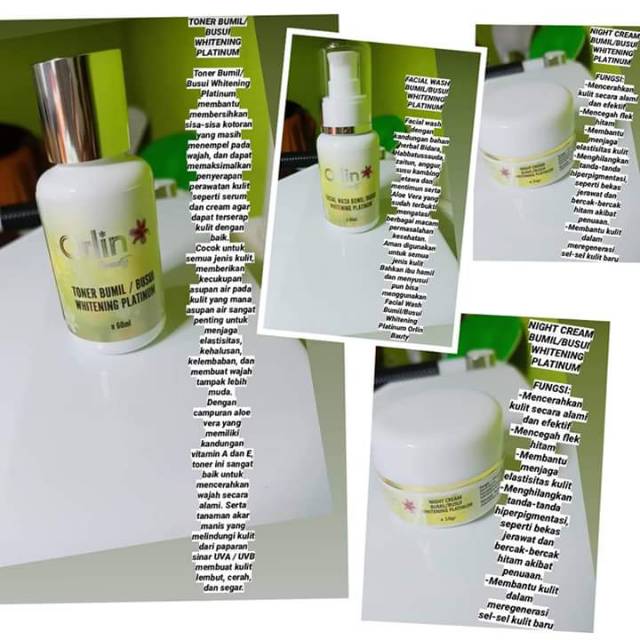Cream orlin beauty paket bumil / busui