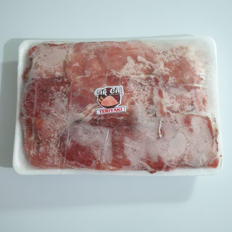 

US Sliced Beef Teriyaki 500gr