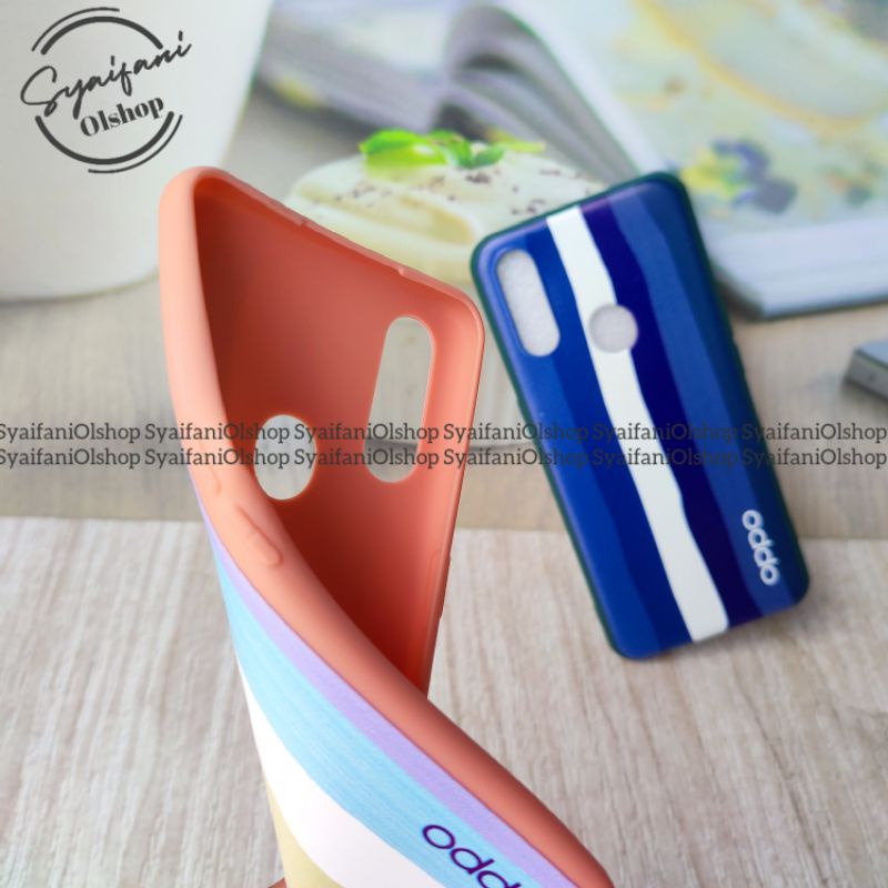 Softcase Oppo A31 / CPH2015, CPH2073, CPH2081, CPH2029, CPH2031 Case Karakter Rainbow