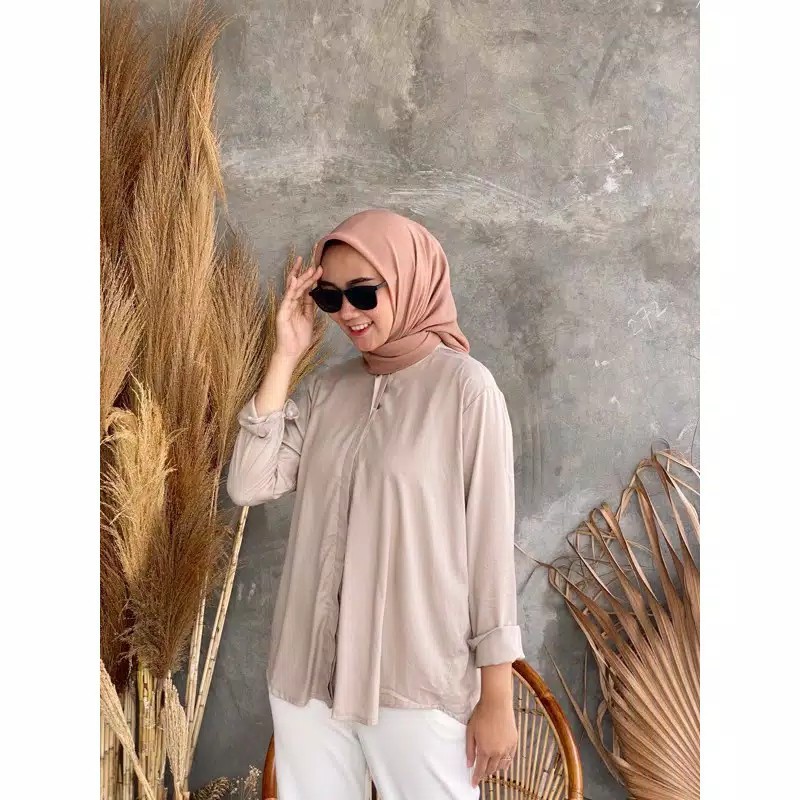AFI - EC - Kemeja Maudy Shirt-Cream