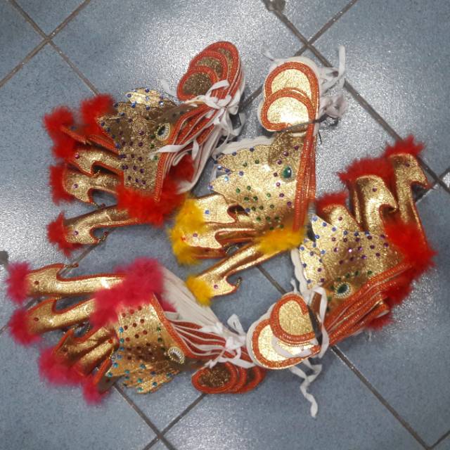 Mahkota Burung Tari Merak Aksesoris Tari Kepala Burung Merak