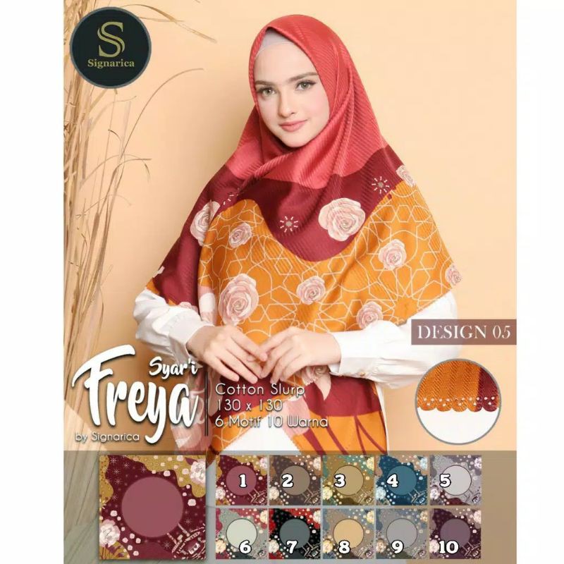 freya syari by signarica 130cm hijab syar'i jumbo motif cantik kain lembut-1