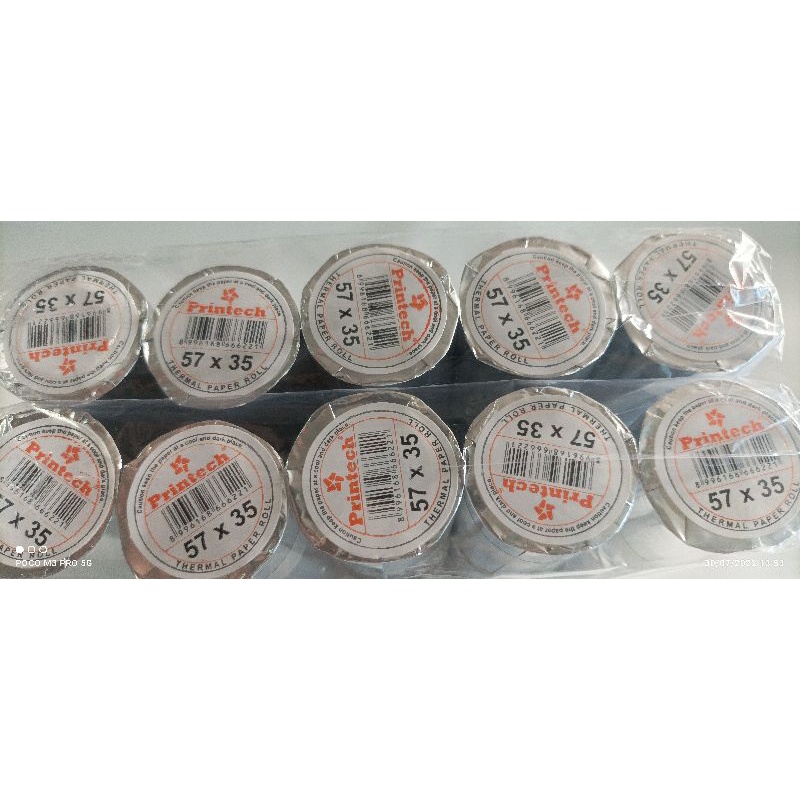 

Kertas Thermal Printech 57 x 35