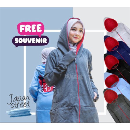 Jaket Hijaber Muslimah Hijacket Japan Original-1