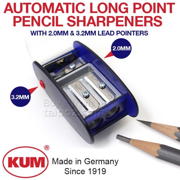 

Kum Automatic Long Point Sharpener With Lead Pointer As2M 049