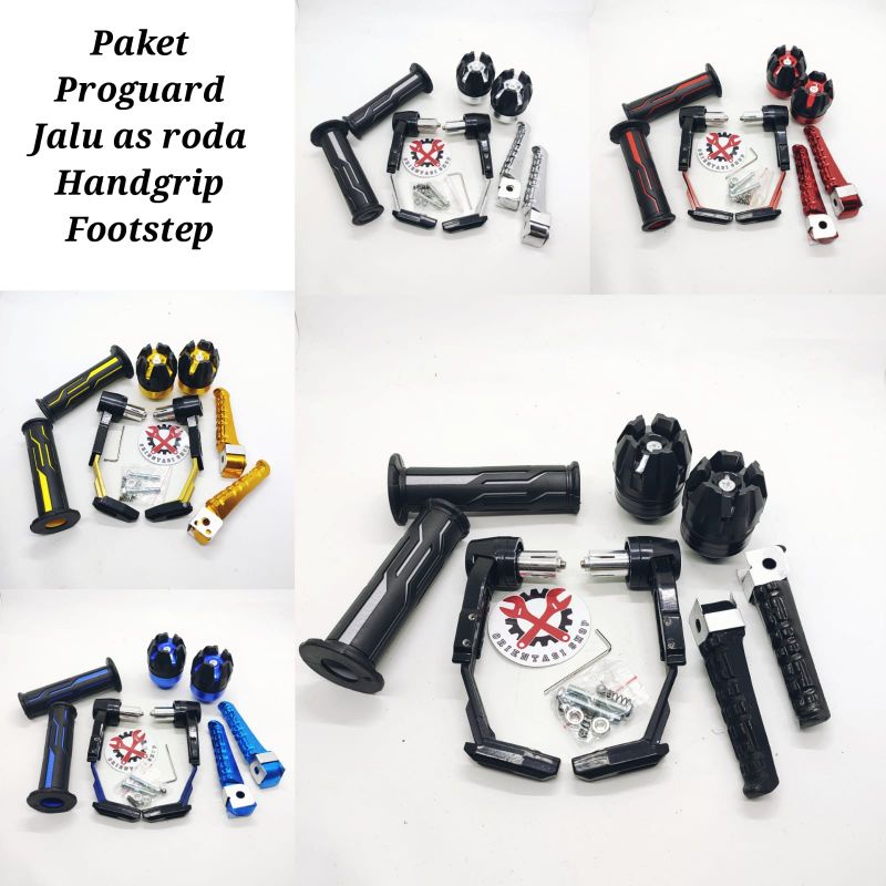 proguard robot Babet+handgrip new model tulisan Thailand+Jalu as roda+FootStep Universal