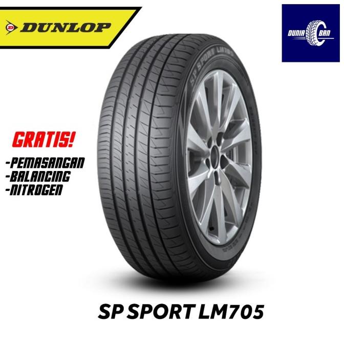 TERPERCAYA Ban Mobil Dunlop LM705 185/55 R16 TERLARIS