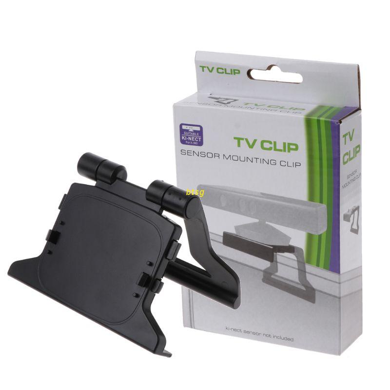 Btsg Bracket Stand Holder Klip Tv Untuk Konsol Video Game Xbox 360 Kinect Sensor