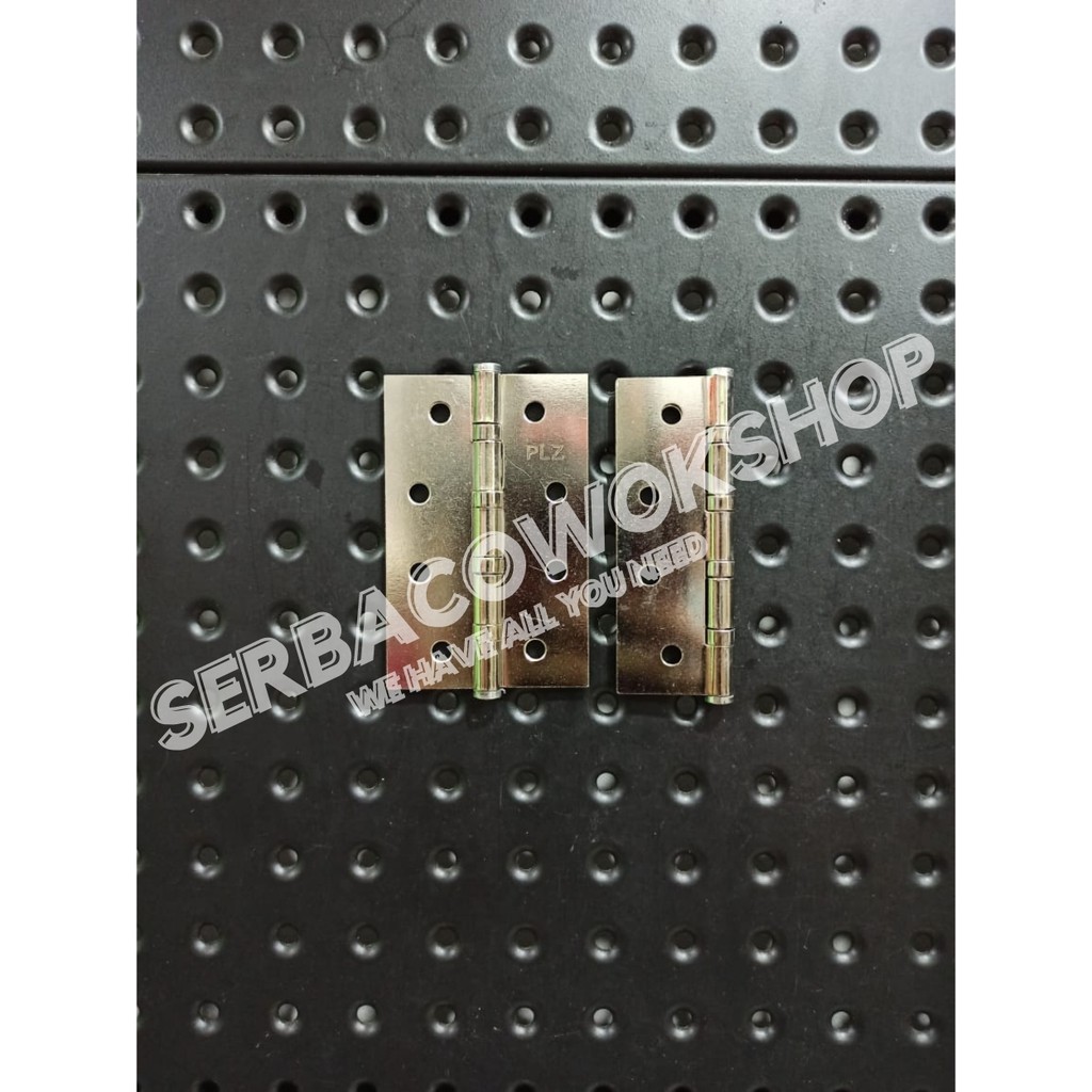 Palazzo Engsel Pintu 4 x 3 mm Chrome Anti Karat Termurah Berkualitas