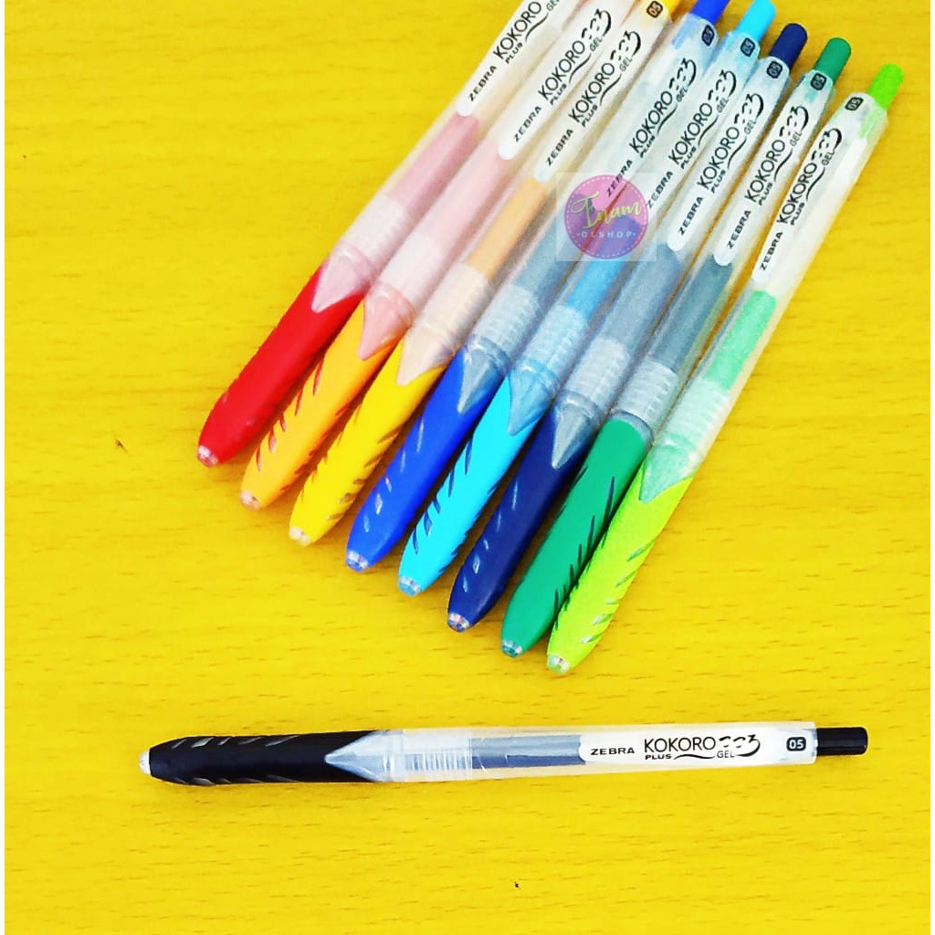 

1 Pcs Zebra Pen Gel Kokoro Plus 0.5mm A1