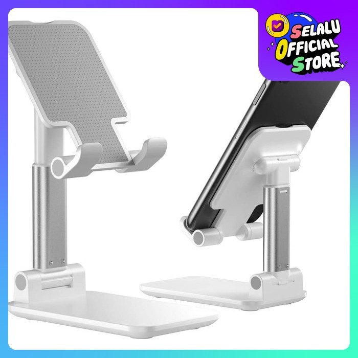Dudukan Handphone Tablet Folding Desktop phone stand Holder Mini 302