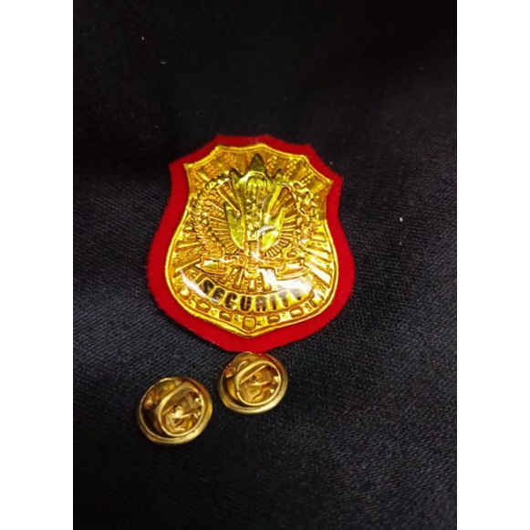 pin satpam lencana satpam