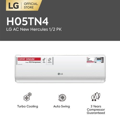 AC LG 05TN4 (1/2PK , UNIT SAJA) (MURAH, BERGARANSI, KHUSUS MEDAN)
