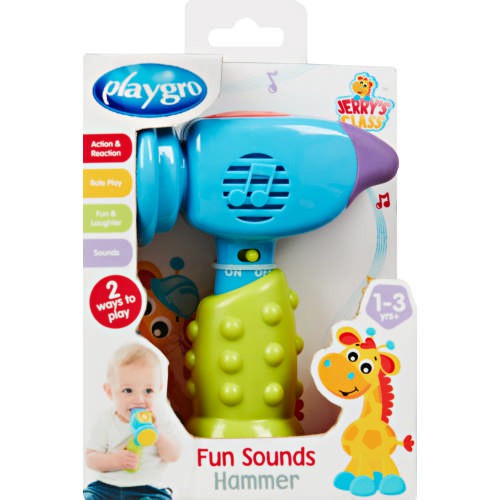 PLAYGRO JC Fun Sounds Hammer - Mainan Bayi