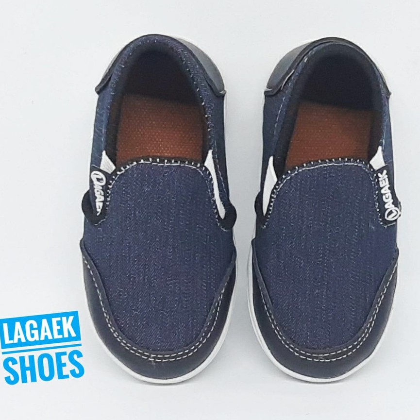 Sepatu Anak Laki Jeans Anti Licin Usia 4 5 Tahunan Reject Layak Pakai [SEPATU REJECT]