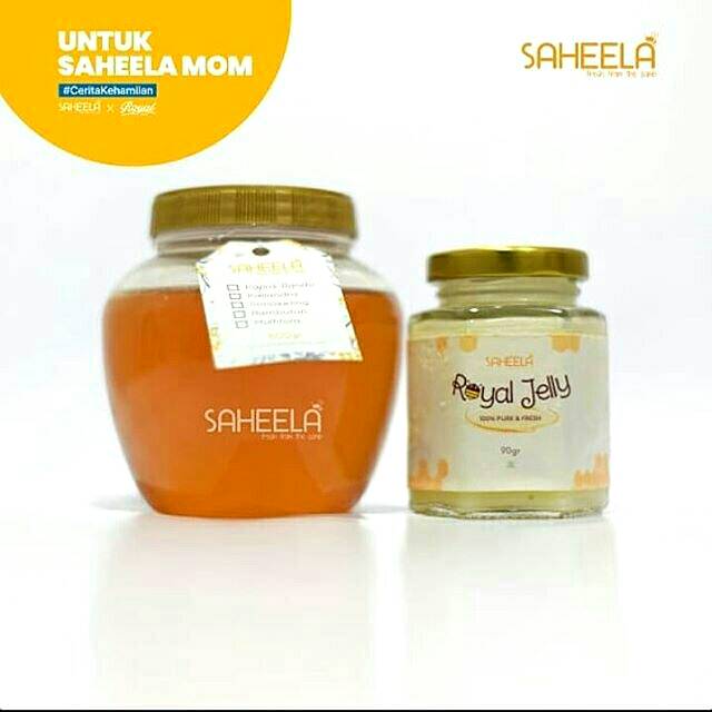 

Pure Royal Jelly 90gram + Madu Murni Saheela 500gram (PAKET PROMO)