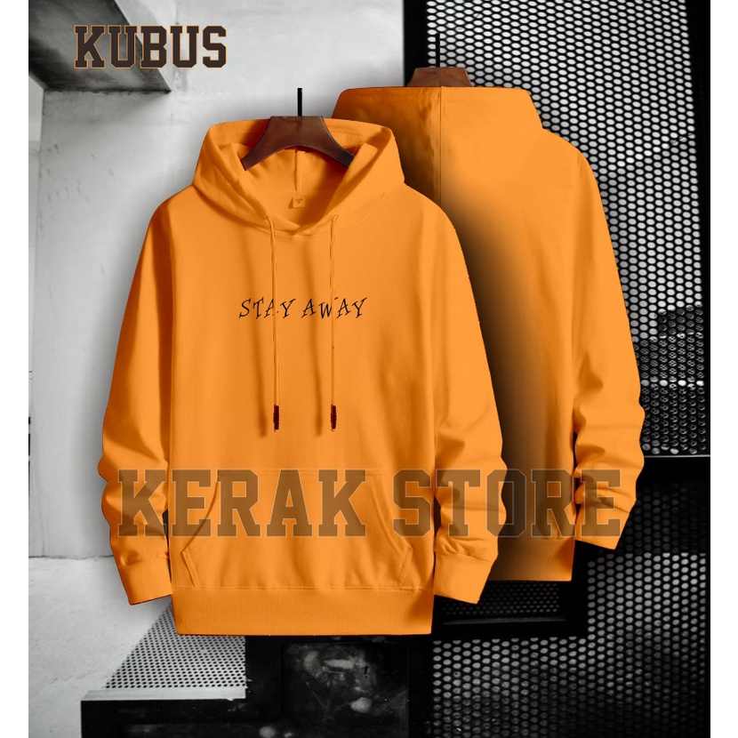 NEW sweater hody pria/jaket distro original STAY AWAY BEST SELLER