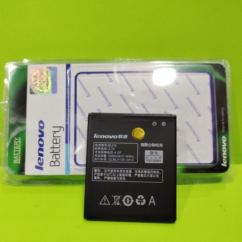 baterai battery batrai batre Lenovo BL 210 original