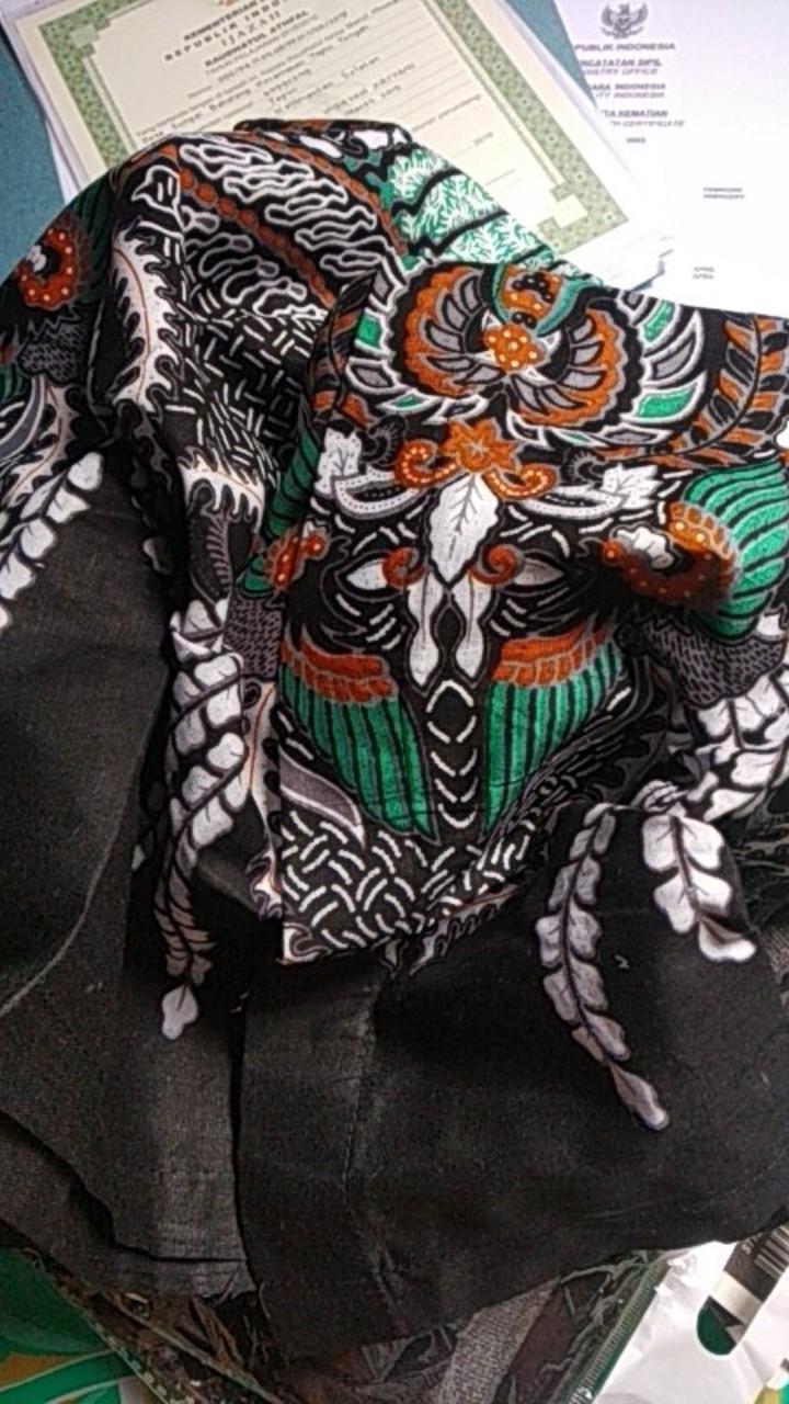 Batik Couple Keluarga Rnb Pramesti Lilit,bahan Katun Prada Mix Embos Madu Terlaris Termurah