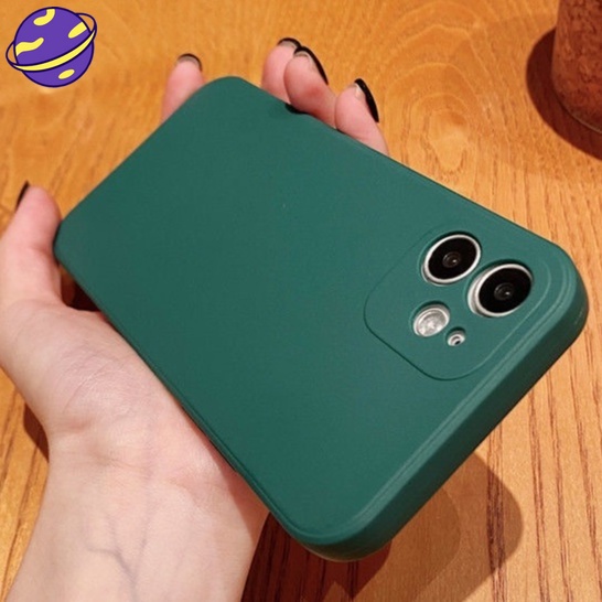 Soft Case Silikon TPU Warna Polos Untuk iPhone 11 Pro X XS Max XR