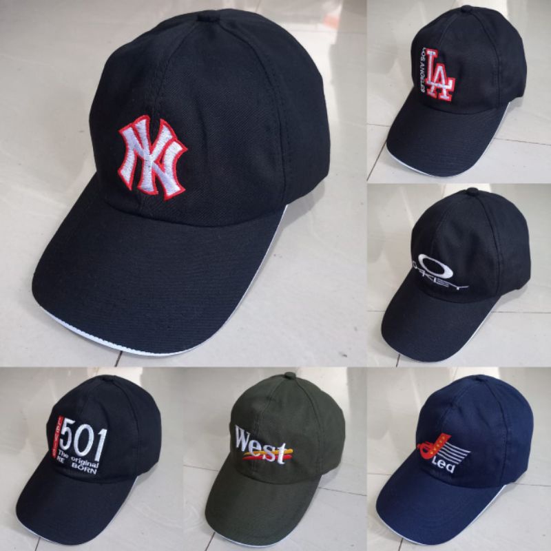 Topi Pria Wanita Distro Bordir NY