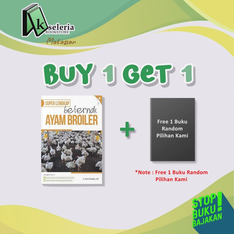 

(COD) SUPER LENGKAP BETERNAK AYAM BROILER (BUY 1 GET 1)