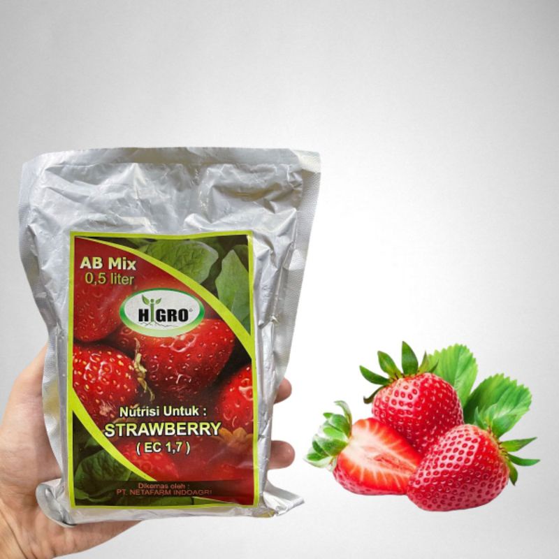 Ab mix hi grow 0.5 liter khusus strawberry