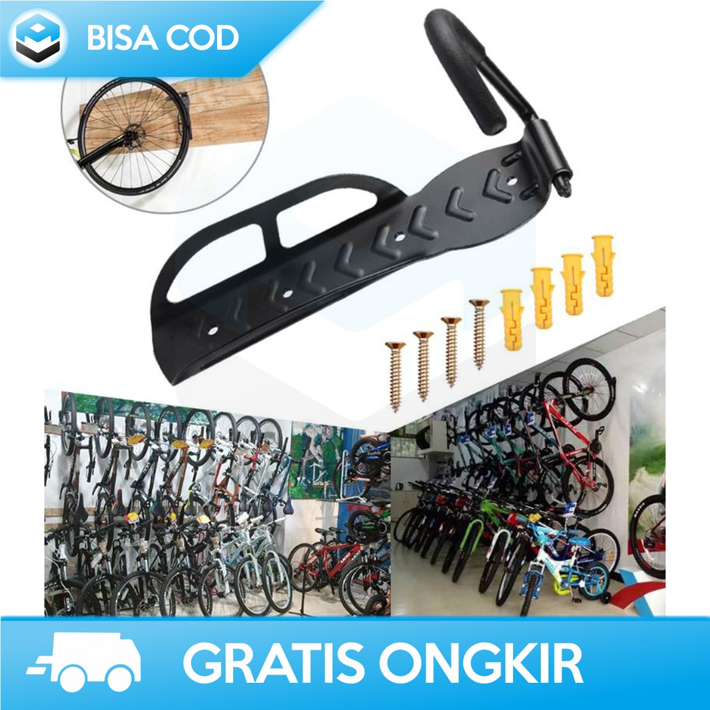 GANTUNGAN SEPEDA DI DINDING TEMBOK TAFFSPORT ORIGINAL 56921 WALL HOOK HANGER BIKE KUAT